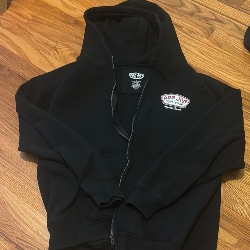 Ron Jon Surf Shop Black Zip Up